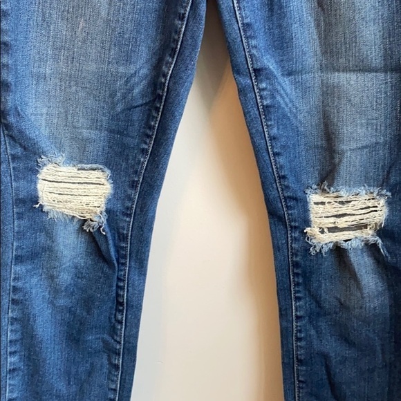 Paige Verdugo Ankle Jeans with Distressed Knees - Picture 4 of 8